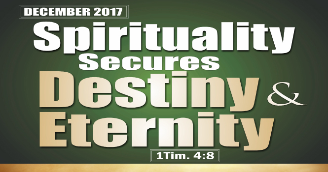 Prophetic Focus for December, 2017