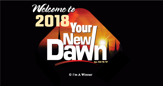 Welcome to 2018, Your New Dawn