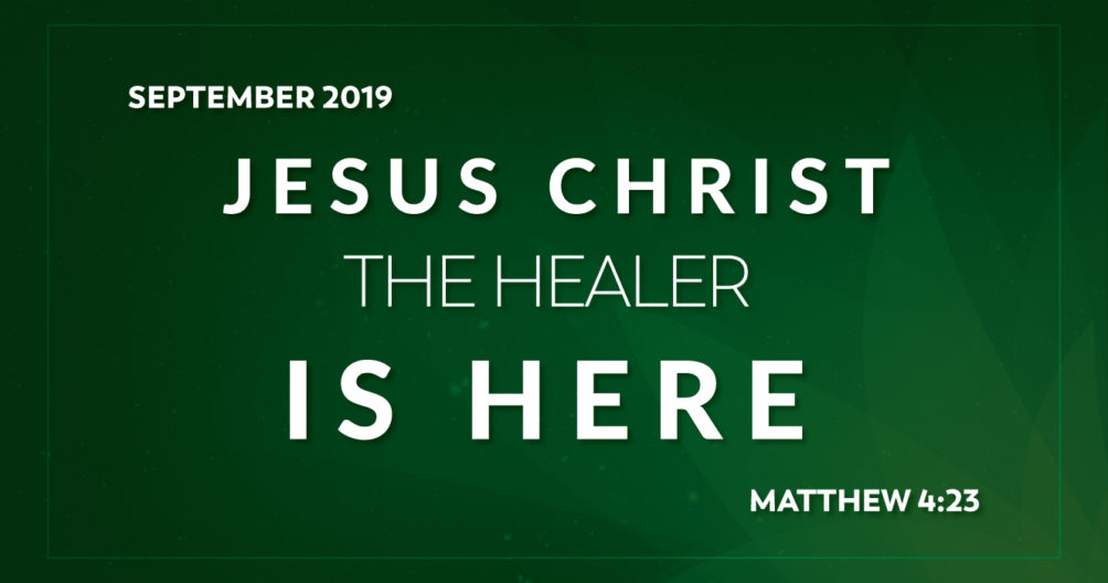 Prophetic Focus for September, 2019