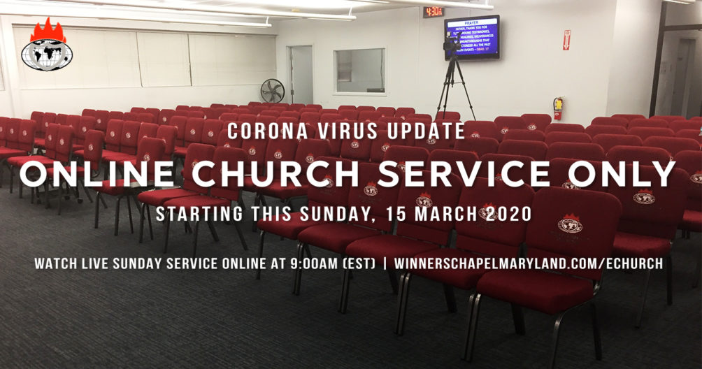 WCI Connecticut Coronavirus Update on Church Services for March 2020